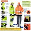 Куртка-софтшелл сигнальная "Энцелад" 